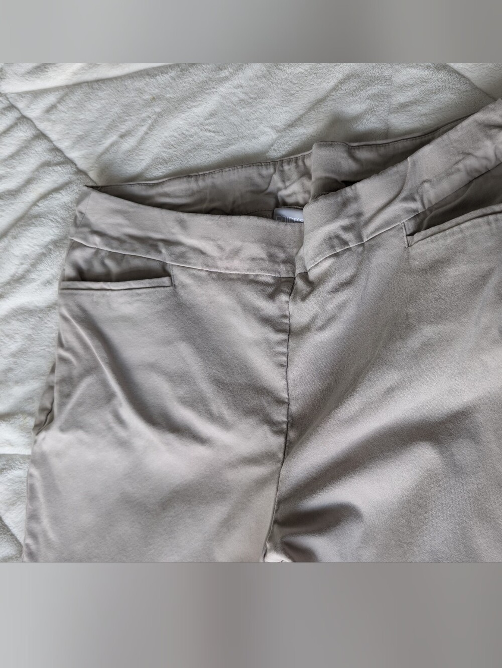 Chico's Ankle Straight-Leg Pants - Light Taupe